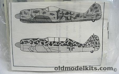 Airmodel 1/72 Two seat FW190 A-8/U-1 with A and F Conversions - Bagged, 135 plastic model kit